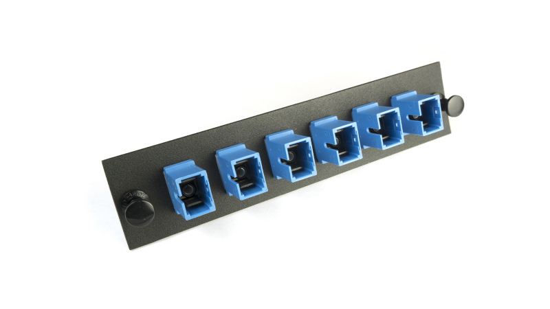 6-24口光纖適配器面板